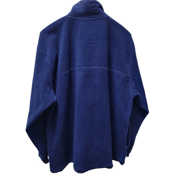 Dallas Cowboys Quarter-Zip Embroidered Logo Long-Sleeves Oversized Fleece XL - Picture 6 of 7